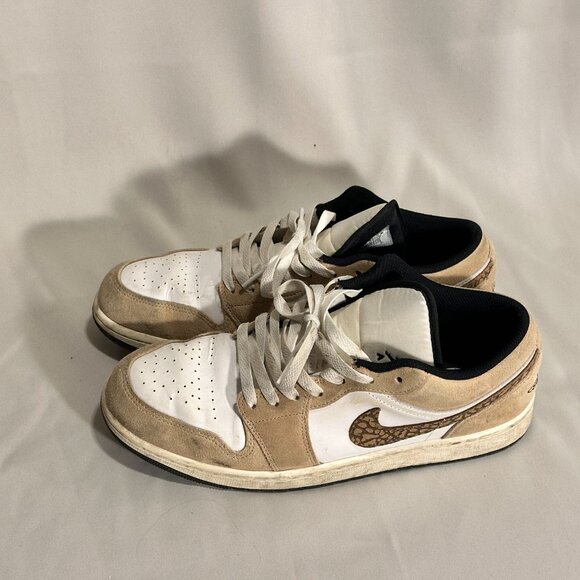 Air Jordan 1 Low SE 'Brown Elephant' - Picture 4 of 7